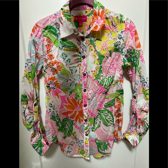 Lilly Pulitzer Shirt - Picture 2 of 3